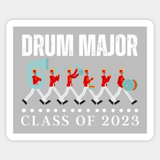 Drum Major Class of 2023 Senior Marching Band Sticker